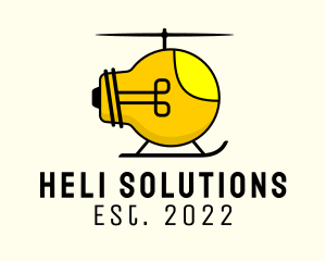 Light Bulb Helicopter  logo