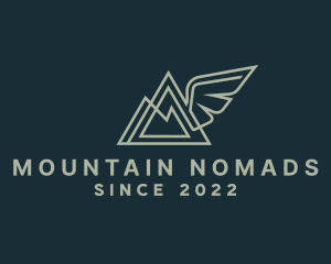 Mountain Peak Wings logo design