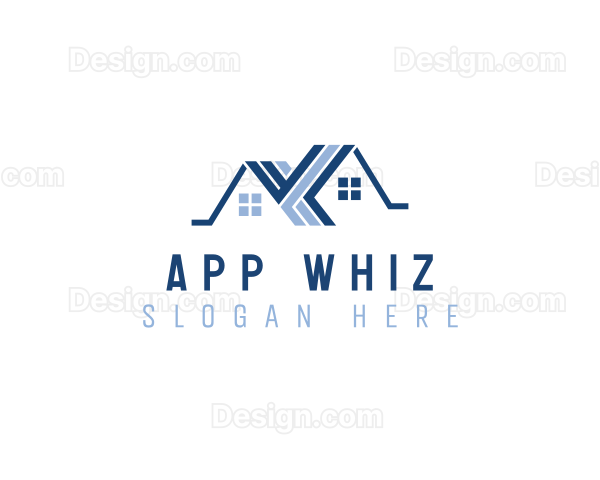 Roof House Property Logo