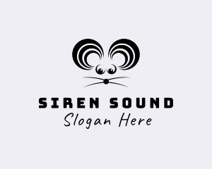 Mouse Sound Ears logo design