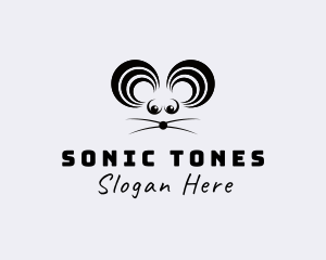 Mouse Sound Ears logo design