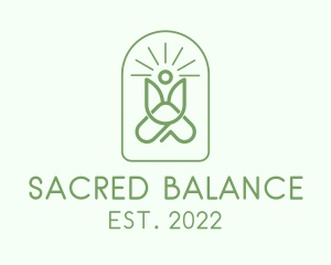 Fitness Yoga Massage logo design