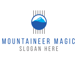 Outdoor Lake Mountain  logo design