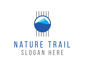 Outdoor Lake Mountain  logo design