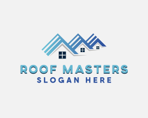 House Roofing Maintenance logo design