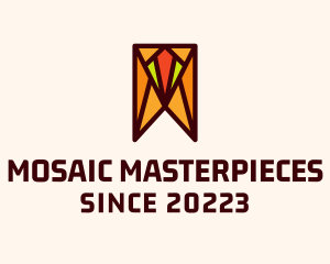 Mosaic Suit Bookmark logo design