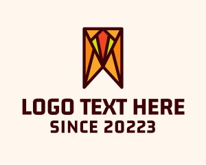 Gallery - Mosaic Suit Bookmark logo design