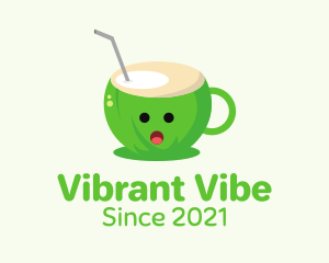 Coconut Cup Juice  logo