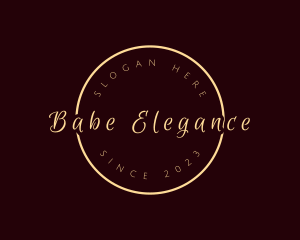 Elegant Seal Boutique logo design