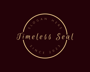 Elegant Seal Boutique logo design