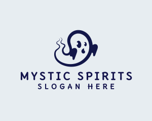 Scary Spirit Ghost logo design