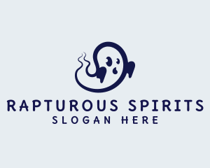 Scary Spirit Ghost logo design