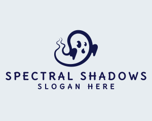 Scary Spirit Ghost logo design