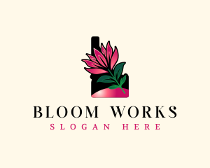 Idaho Botanical Plant logo design