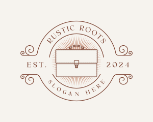 Briefcase Bag Accessory logo design