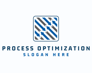 Multiple Business Arrows logo