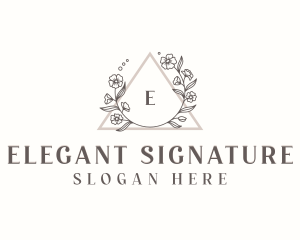 Floral Beauty Spa logo design