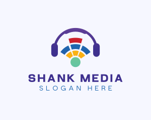 Colorful Wireless Media logo design