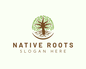Organic Tree Nature logo design