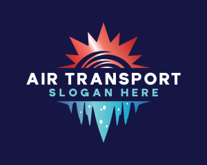 Solar Ice  HVAC logo design