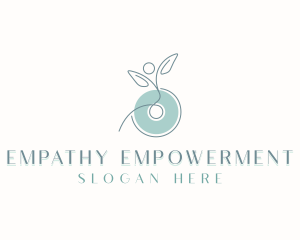 Wellness Leaf Therapy logo design