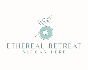 Wellness Leaf Therapy logo design