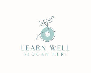 Wellness Leaf Therapy logo design