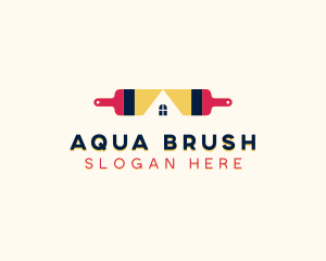 Paint Brush Renovation logo design