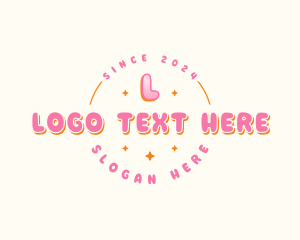 Cute Bubble Sparkle logo