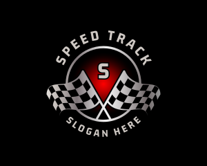 Racing Checkered Flag logo
