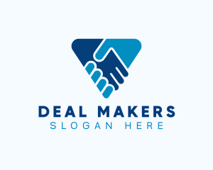 Handshake Business Agreement logo design