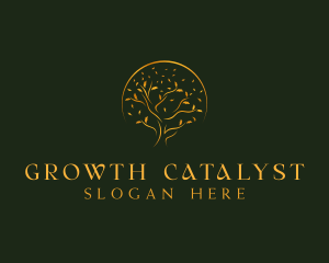 Luxury Tree Nature logo design