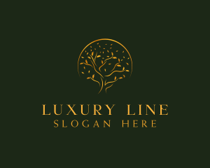 Luxury Tree Nature logo design