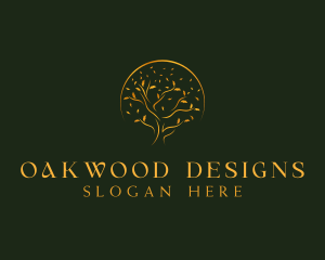 Luxury Tree Nature logo