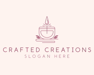 Scented Candle Boutique logo design