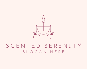 Scented Candle Boutique logo design