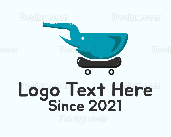 Elephant Push Cart Logo