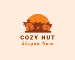 Tropical Hut Sun logo