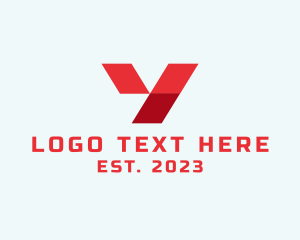 Generic Geometric Letter V Business logo