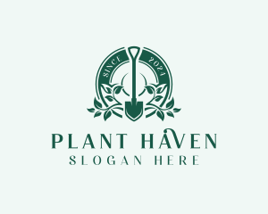 Plant Shovel Landscaping logo design