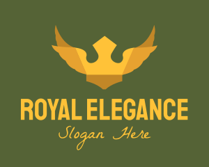 Golden Winged Crown logo