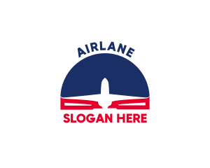 Aviation Airplane Airport logo