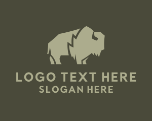 Wild Bison Farming Logo