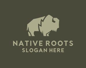 Wild Bison Farming logo design