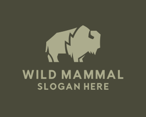 Wild Bison Farming logo design