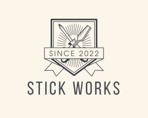 Screwdriver Chisel Repair  logo design