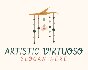 Mobile Sculpture Home Decor logo design