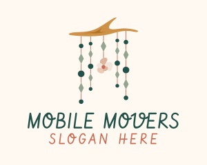 Mobile Sculpture Home Decor logo design