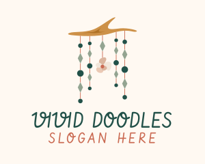 Mobile Sculpture Home Decor logo design