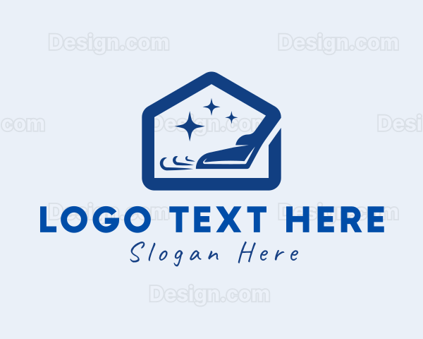 Vacuum Clean House Logo